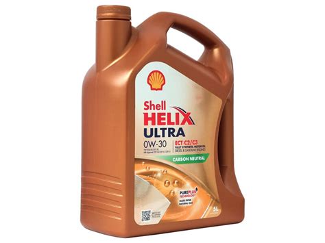 Shell Helix Ultra 0W 30 ECT C2 C3 Fully Synthetic Motor Oil 5 Litres