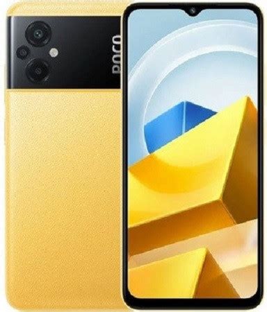 Etoren Unlocked Xiaomi Poco M5 Dual Sim 128GB Yellow 4GB RAM