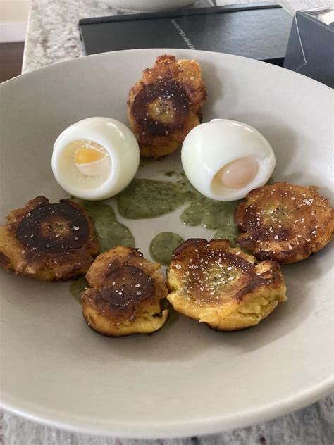 Day 30 and somehow my hard boiled eggs ended up like this?? You’d think