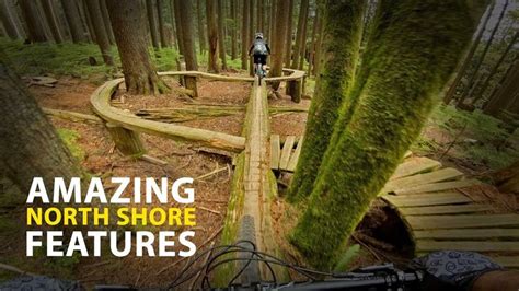 Riding Insane Beautiful North Shore MTB Features North Shore Mtb