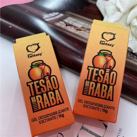 Tesão Na Raba Gel Excitante Anal SEX SHOP G Shopee Brasil