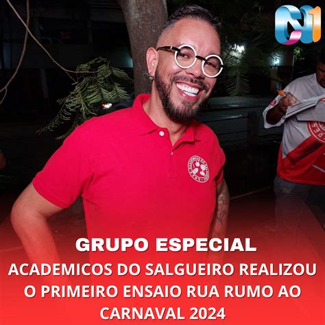 Rj Acad Micos Do Salgueiro Realizou O Primeiro Ensaio De Rua Rumo Ao