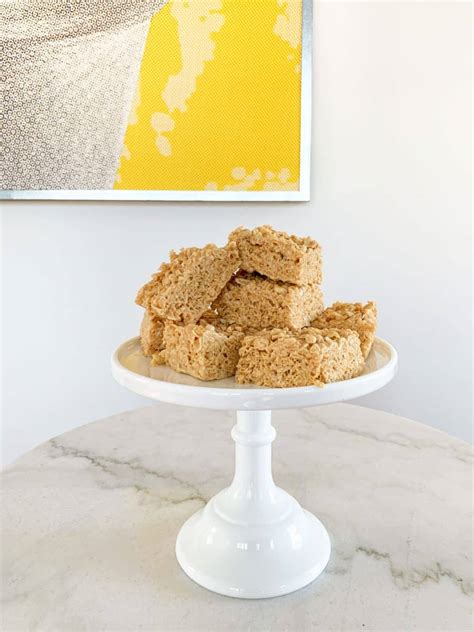 Rice Krispies Treats With Salted Peanut Butter Video Stephanie