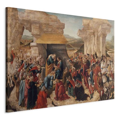 Reproduction Sur Toile The Adoration Of The Kings Sandro Botticelli