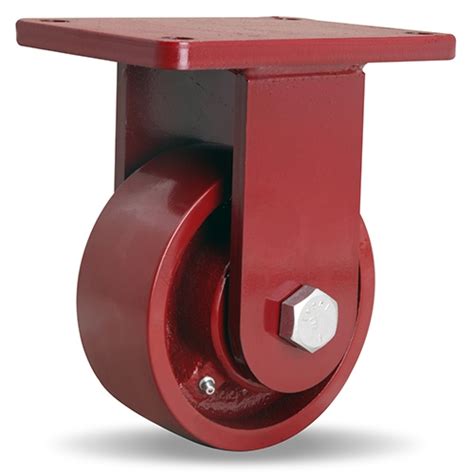 Hamilton Extra Heavy Duty Rigid Caster With 6 X 2 1 2 Metal Wheel