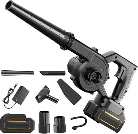 21v Cordless Leaf Blower And Vacuum With Battery And Charger 2 In 1 Garden Vacuum And Blowers