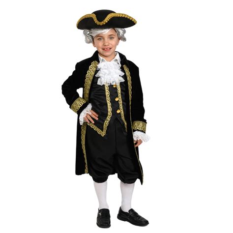 Dress-Up-America Colonial Costume for Kids - Historical Costume for