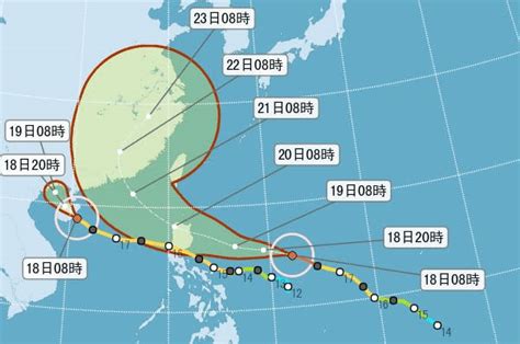 海馬颱風轉成強颱 全台防豪雨