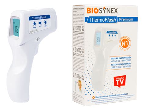 Thermom Tre Sans Contact Thermoflash Lx Premium Biosynex Bastide Le