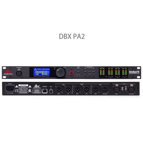 Dbx Driverack Pa Complete Sound Processor Speaker Management System