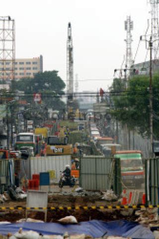 Pembangunan Jalan Layang Kapten Tendean Blok M Ciledug DATATEMPO