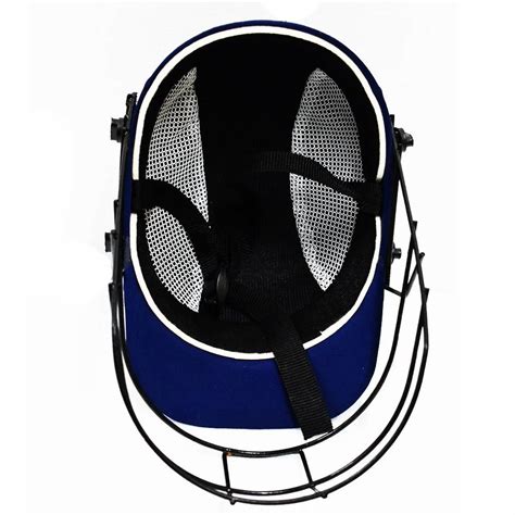 New AGA Cricket Batting Helmet Head Guard Blue Plastic for Men at Rs ...