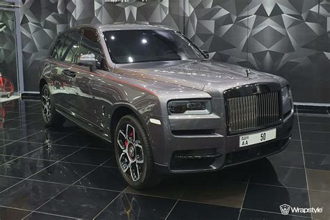 Rolls-Royce Cullinan - Grey Wrap | WrapStyle