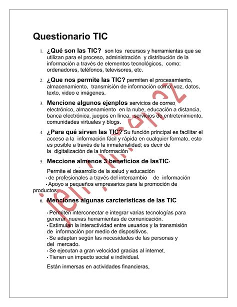 Preguntas Tic By Kiara Issuu