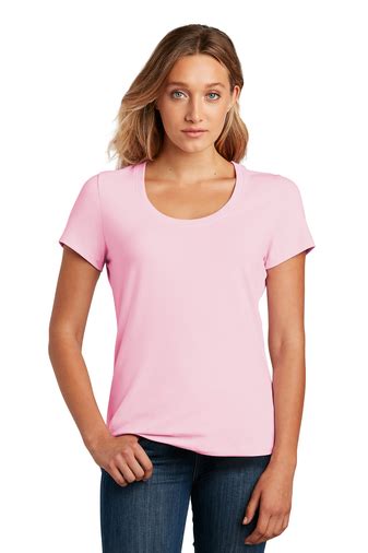 District Womens Flex Scoop Neck Tee Product District