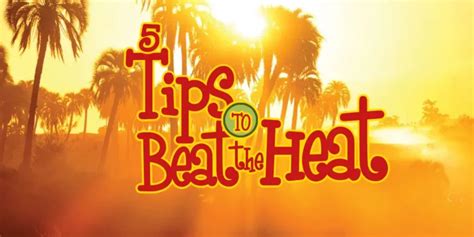 5 Ways To Beat The Heat Toffeetv