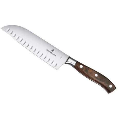 Couteau Santoku alvéolé Victorinox Grand Maître Rosewood