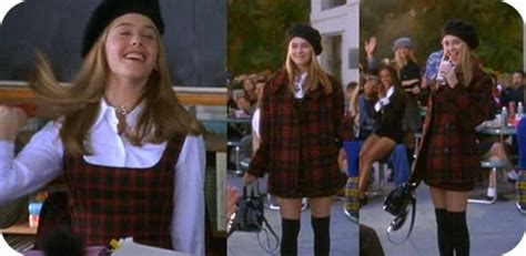 Red Plaid Cher Horowitz Clueless Outfits Alicia Silverstone 90s