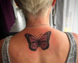 Schmetterling Tattoo Design Am R Cken F R Frauen Tattoomotive Net