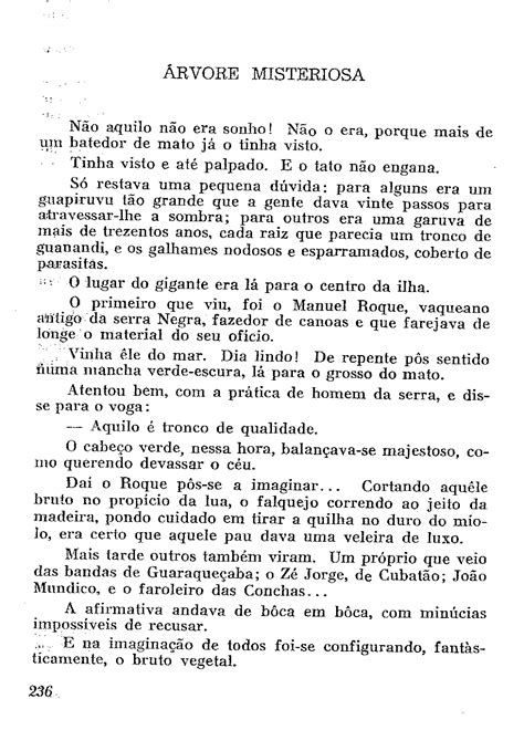 Estórias e Lendas Árvore Misteriosa