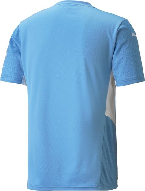 PUMA MCFC Home Shirt Replica Sponsor Sportshirt Maat L Bol