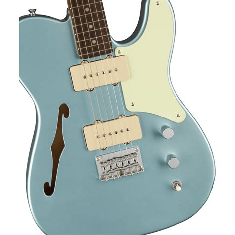 Squier Paranormal Cabronita Telecaster Thinline Lrl Ice Blue Metallic