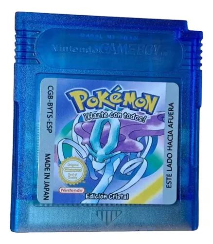 Pokemon Edicion Cristal Gbc Nuevo Español Cuotas sin interés