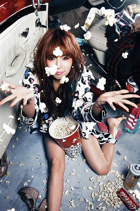 K Popzine Hyuna Melting Photoshoot Part 1