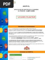 Guide Utilisateur Application De Gestion De La Carrière Au Primaire Agcp Pdf Fichier