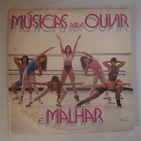 lp músicas para ouvir e malhar vol 2 1988 disco de vinil Escorrega o