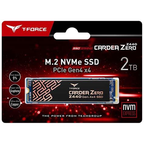 TeamGroup T Force Cardea Zero Z440 M2 2TB Nvme Gen4 SSD At Best Price