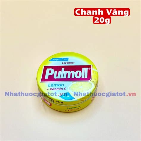 PULMOLL Kẹo Ngậm Ho Không Đường PULMOLL Hộp 50g Hỗ Trợ Giảm Ho Rát Họng