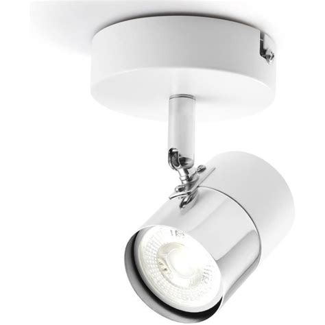 Spot De Plafond Led Flammes Rond Orientable Spot Gu Led