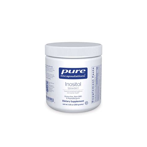 Willner Chemists Pure Encapsulations Inositol Powder Myo By Pure