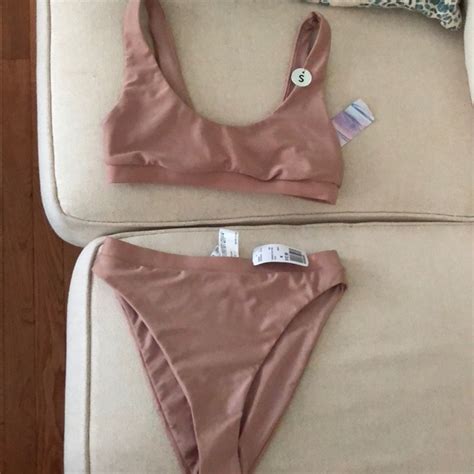 Forever Swim Nwot Nude High Waisted Swimsuit Poshmark