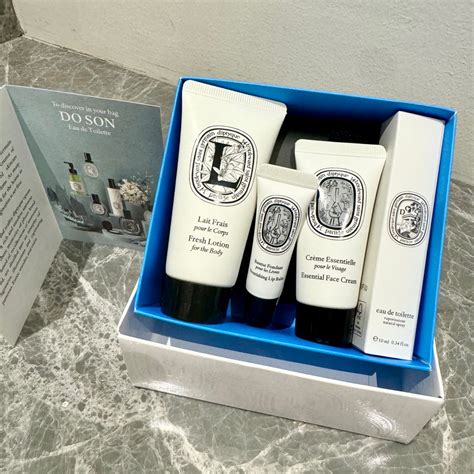 Diptyque Do Son Travel Set Amenity Kit Qatar Airways Business Class