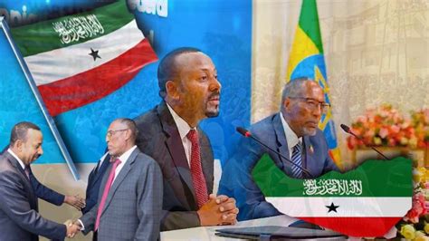 Dr Baadiyow Abiy Ahmed Iyo Muuse Biixi Waxaa Sugaya Weji Gabax Iyo