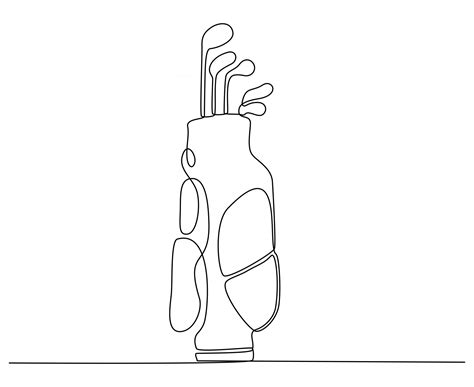 drawing golf clubs 1