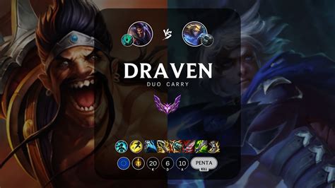 Draven ADC Vs Ezreal EUW Master Patch 13 5 YouTube