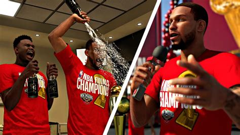 Nba K Mycareer Nba Finals Championship Parade Ring Ceremony