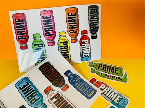 Prime Hydration Stickers Holographic Stickers prime Drink - Etsy