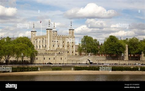 The Tower Of London Is A Historic Castle On The North Bank Of The