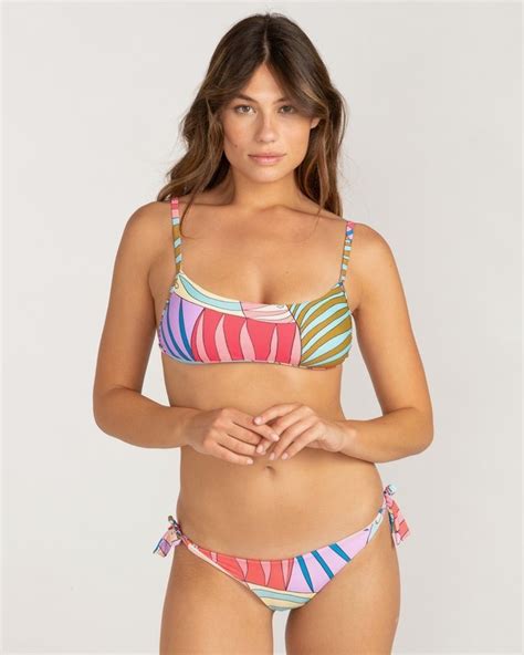 Surfadelic Tanga Bas De Bikini Pour Femme Billabong