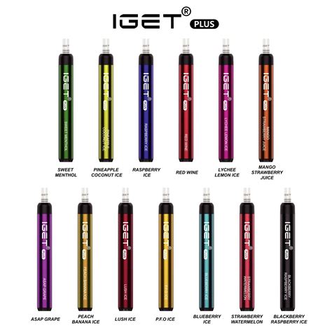 Iget Plus 1200 Puff Disposable Vape Wholesale Compact Design Reliable