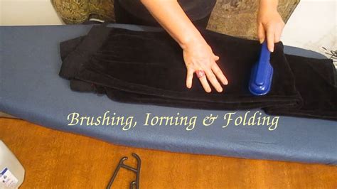 Asmr Brushing Steamy Ironing Folding Handkerchiefs Youtube