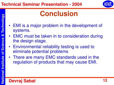 PPT - Electromagnetic Interference (EMI) & Electromagnetic ...