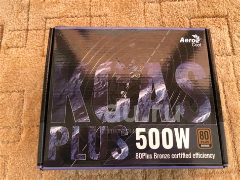 Aerocool KCAS 500W 80+bronze — купить в Красноярске. Состояние: Б/у ...