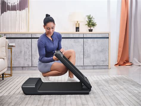 WalkingPad A1 Pro Under Desk Treadmill Double Fold Walking Pad Black