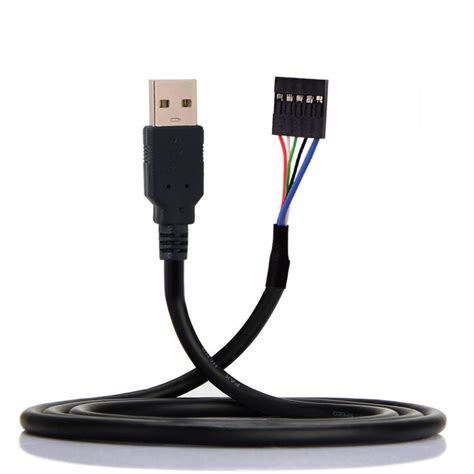 Usb 20 254mm 5 Pin Internal Header To Usb Type A Adapter Cable 50cm