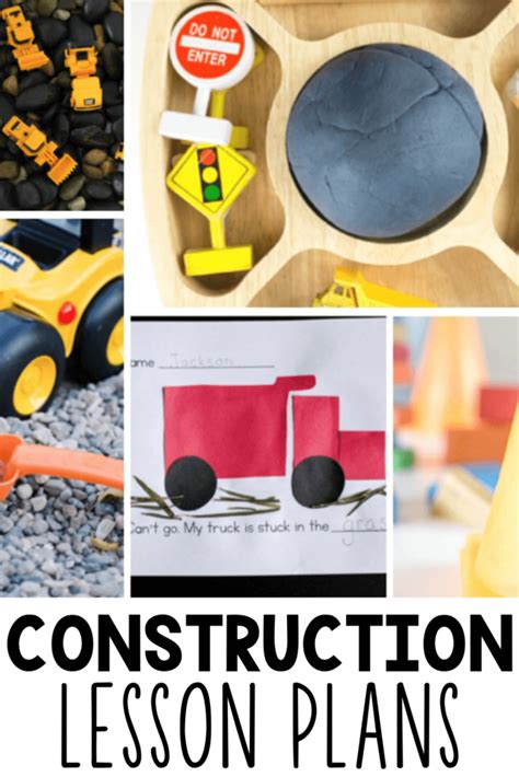 Construction Theme Preschool Lesson Plans